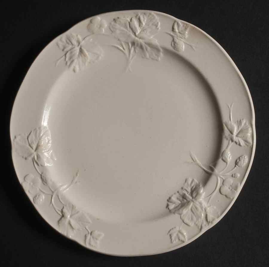 Strawberry Embossed Bread & Butter Plate by Minton-1