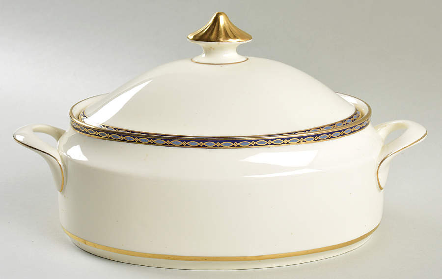 St. James Oval Covered Vegetable by Minton-1
