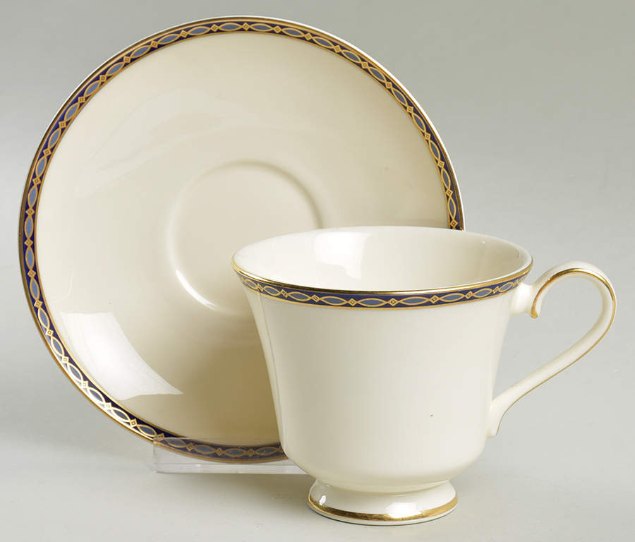 St. James Footed Cup & Saucer Set by Minton-1