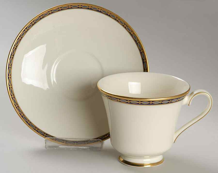 St. James Footed Cup & Saucer Set by Minton-1