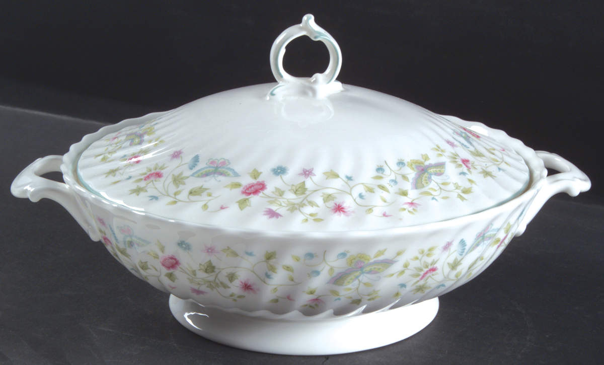 Summer Days Round Covered Vegetable by Minton-1