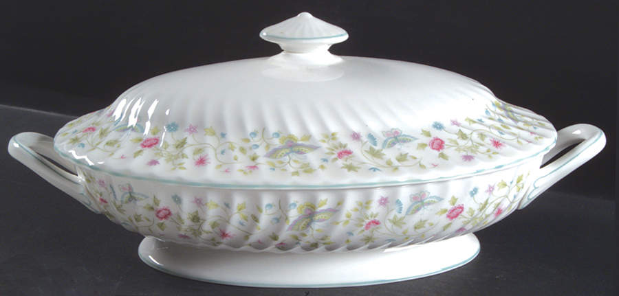 Summer Days Oval Covered Vegetable by Minton-1