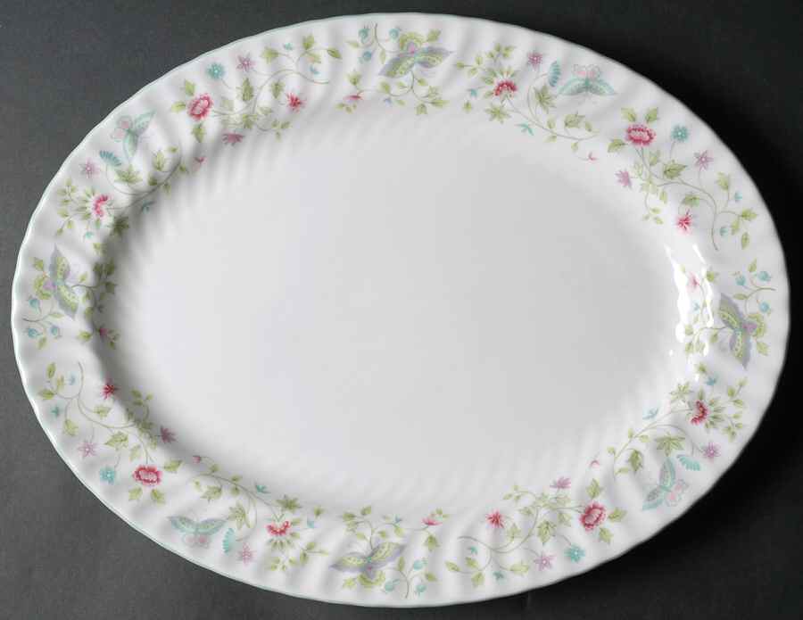 Summer Days 16" Oval Serving Platter by Minton-1
