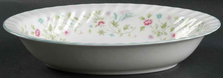 Summer Days 10" Oval Vegetable Bowl by Minton-1