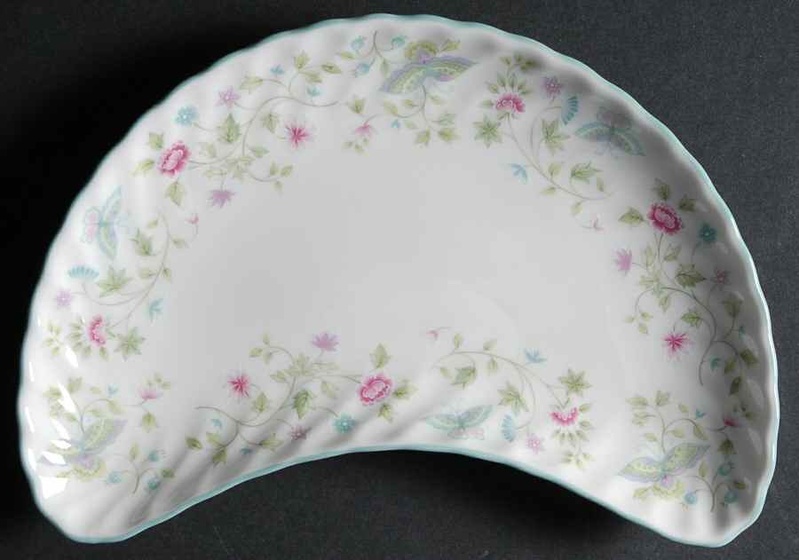 Summer Days Crescent Salad Plate by Minton-1