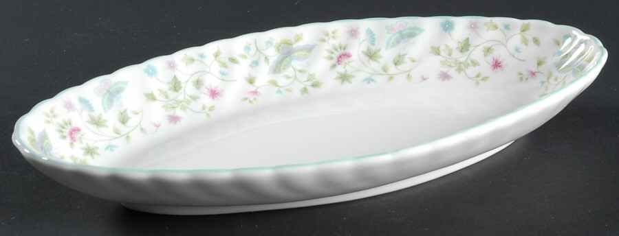 Summer Days Pickle Dish by Minton-1