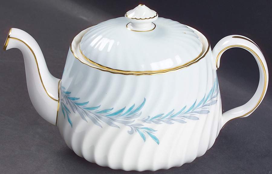 Symphony Blue Teapot & Lid by Minton-1