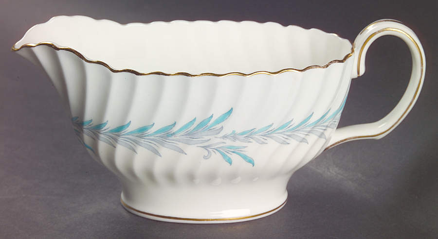Symphony Blue Gravy Boat by Minton-1