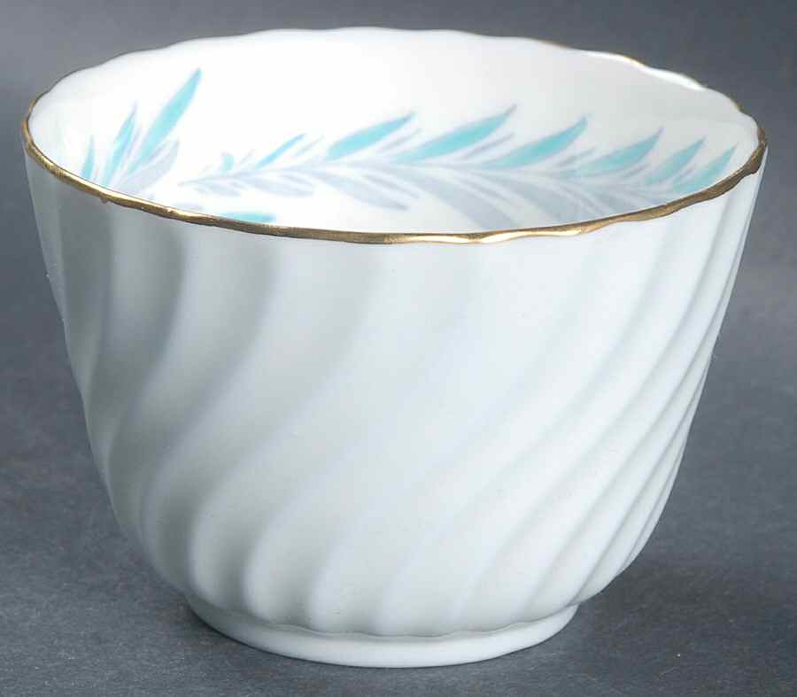 Symphony Blue Mini Open Sugar Bowl by Minton-1