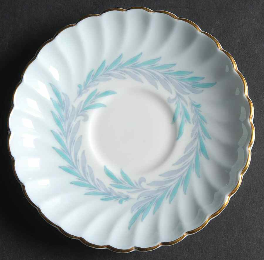 Symphony Blue Saucer for Demitasse Cup by Minton-1