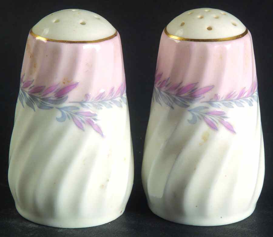 Symphony Pink Salt & Pepper Set by Minton-1