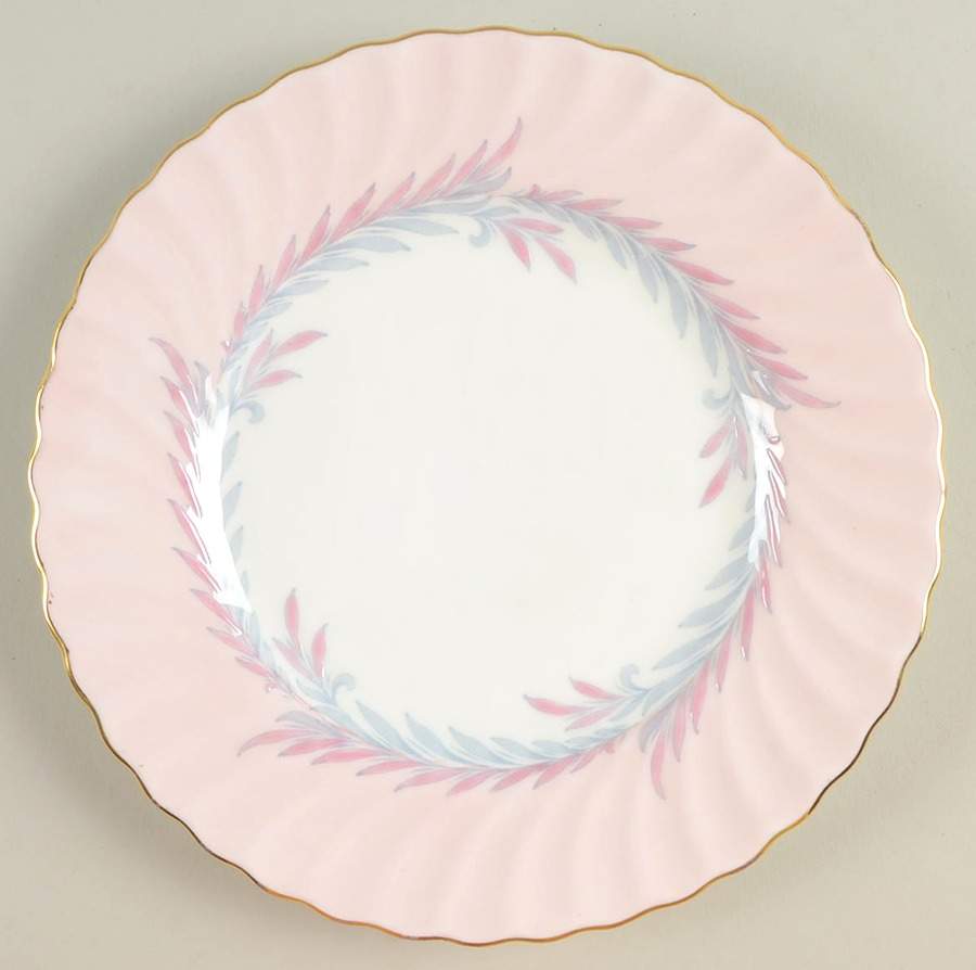 Symphony Pink Salad Plate by Minton-1