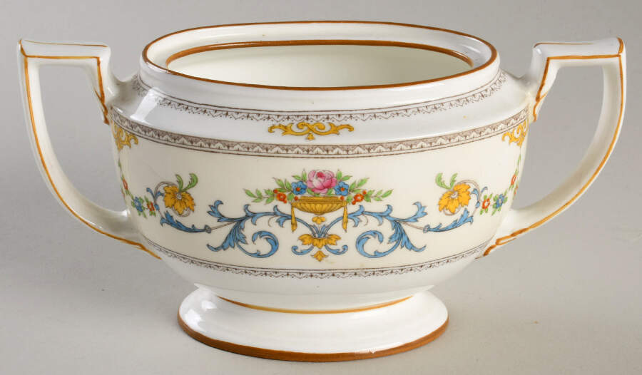 Talbot Sugar Bowl No Lid by Minton-1