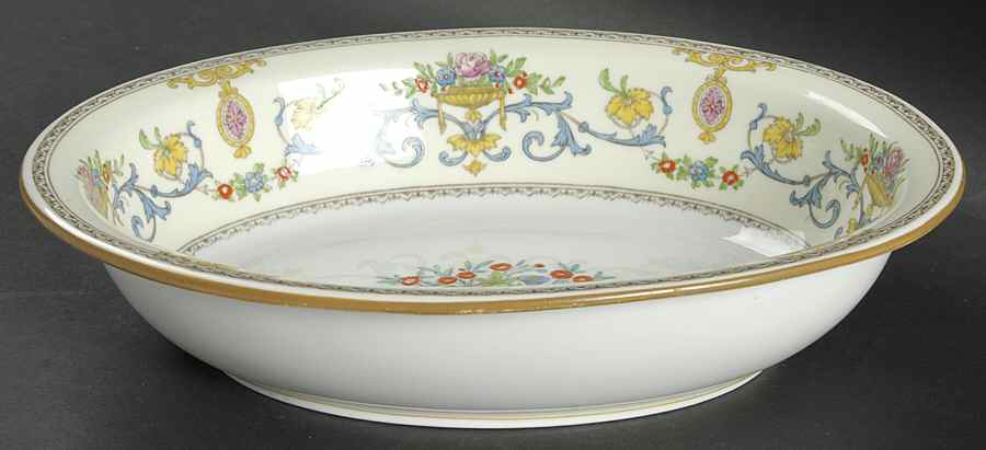 Talbot 9" Oval Vegetable Bowl by Minton-1
