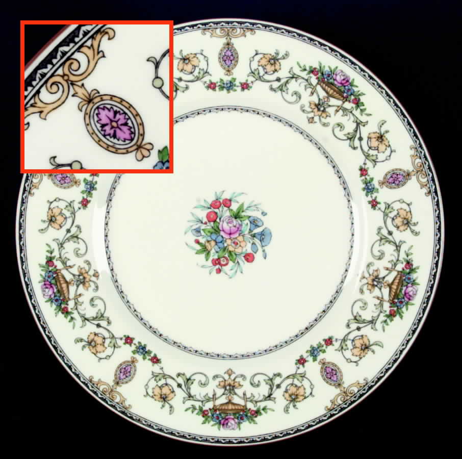 Talbot Dinner Plate by Minton-1