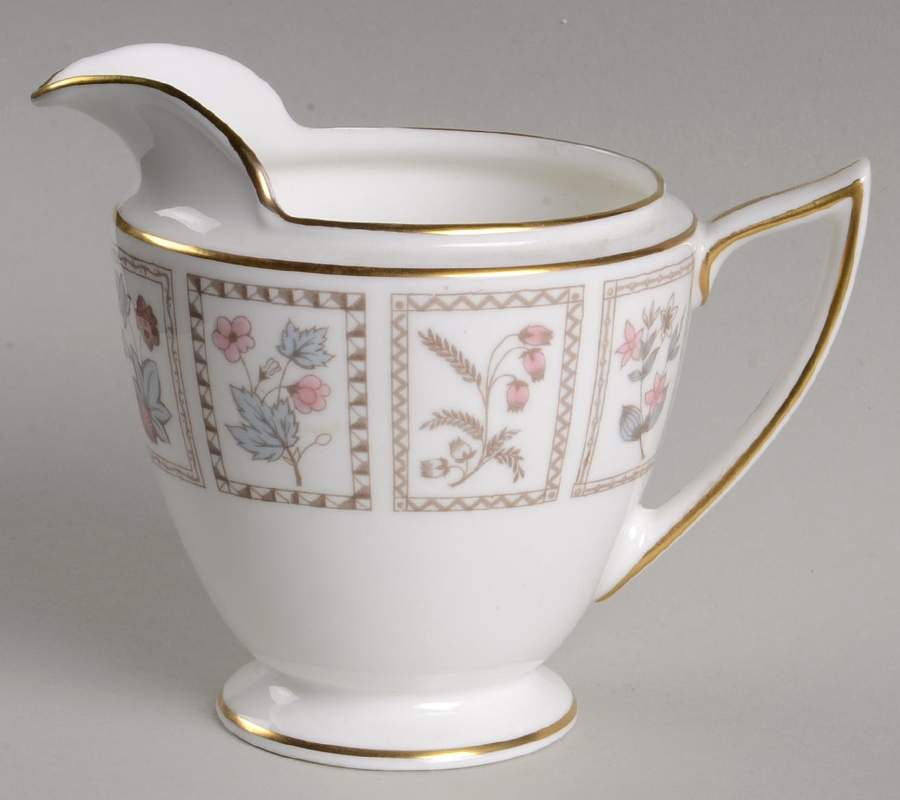 Tapestry (Gold Trim) Creamer by Minton-1