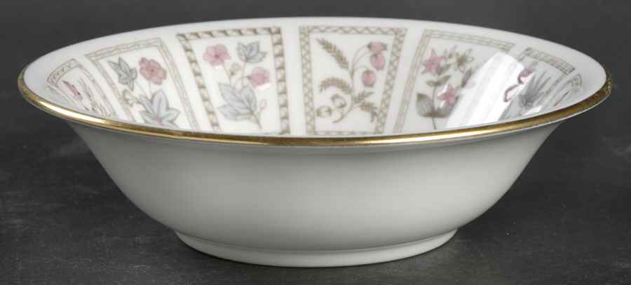 Tapestry (Gold Trim) Coupe Cereal Bowl by Minton-1