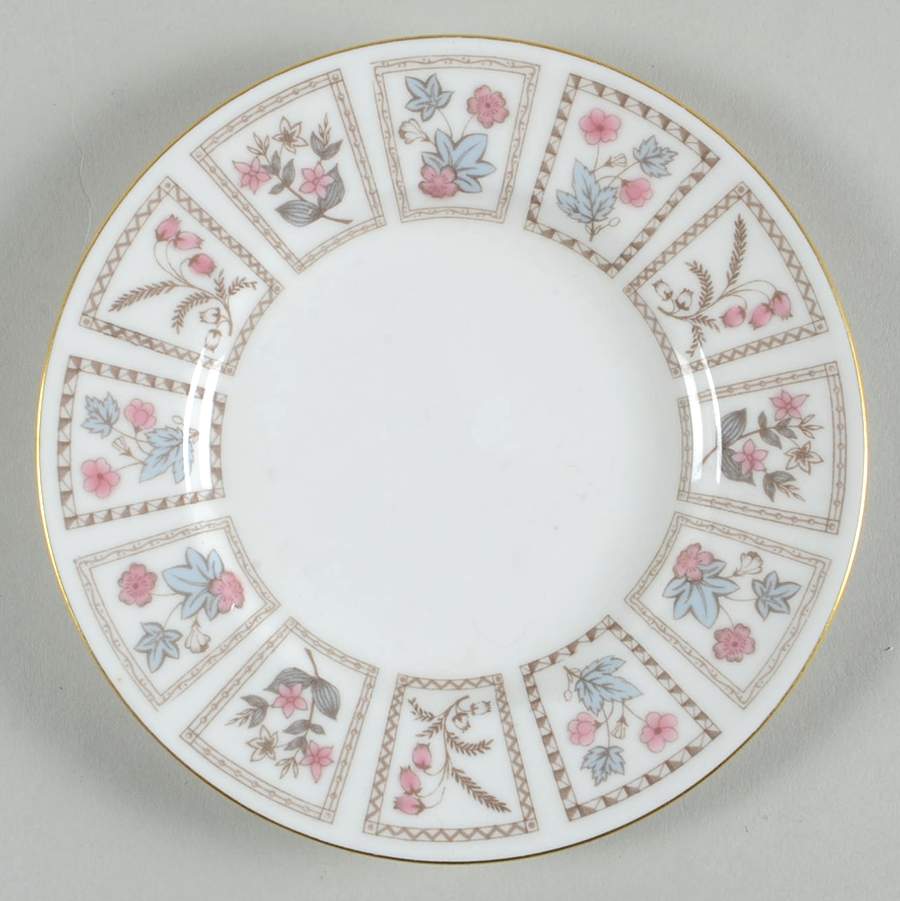 Tapestry (Gold Trim) Bread & Butter Plate by Minton-1
