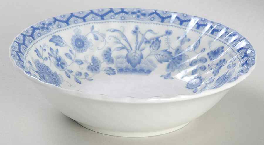 Thames Blue Fruit/Dessert (Sauce) Bowl by Minton-1