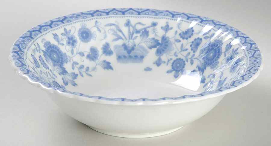 Thames Blue Coupe Cereal Bowl by Minton-1