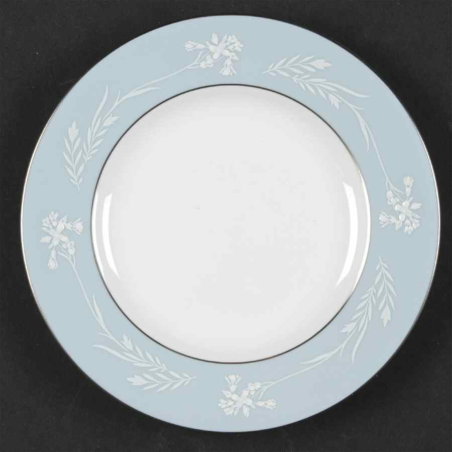 Turquoise Cameo Bread & Butter Plate by Minton-1