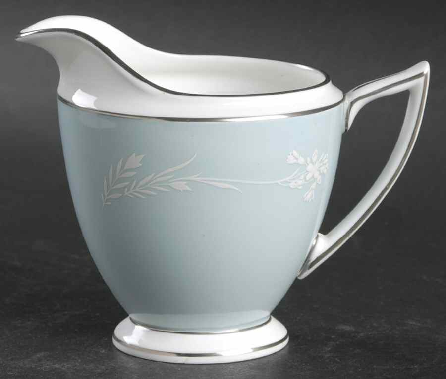 Turquoise Cameo Creamer by Minton-1
