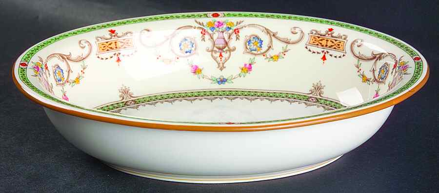 Tweedsmuir 9" Oval Vegetable Bowl by Minton-1