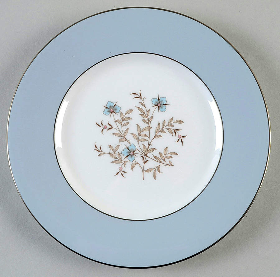 Twilight Grey Salad Plate by Minton-1