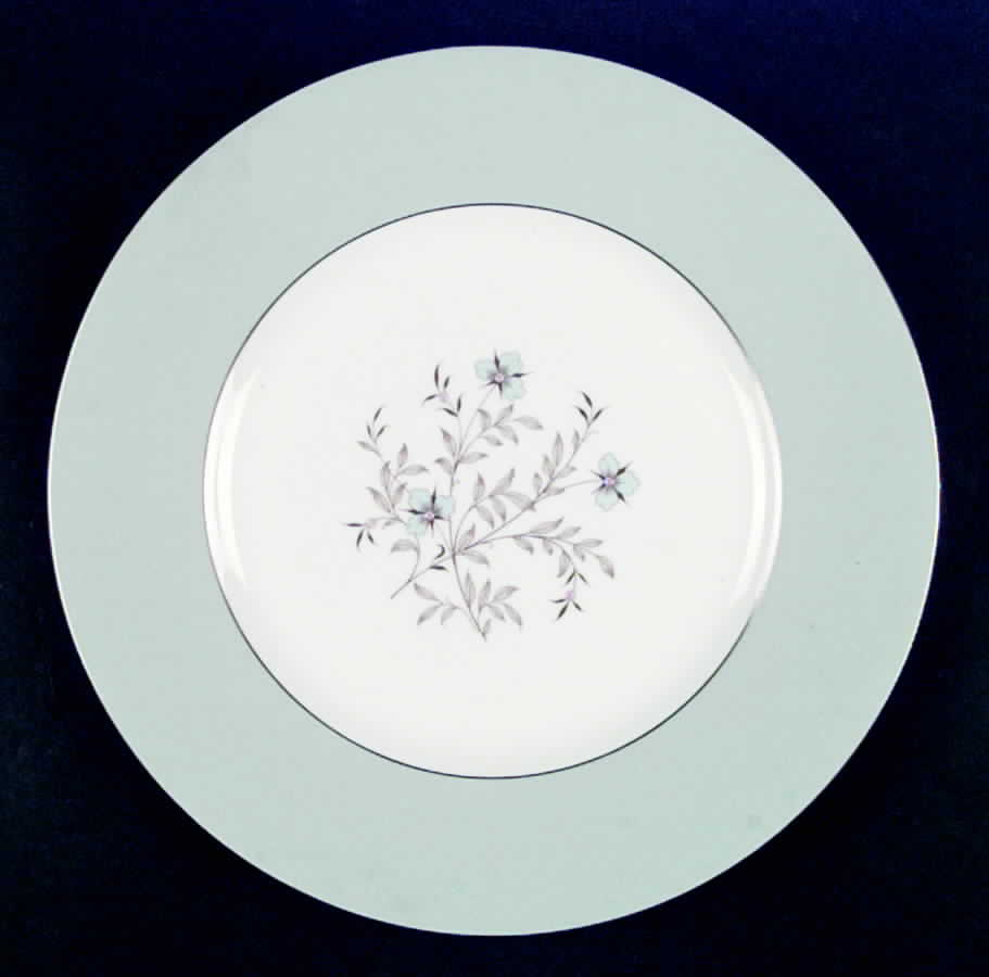 Twilight Grey Dinner Plate by Minton-1