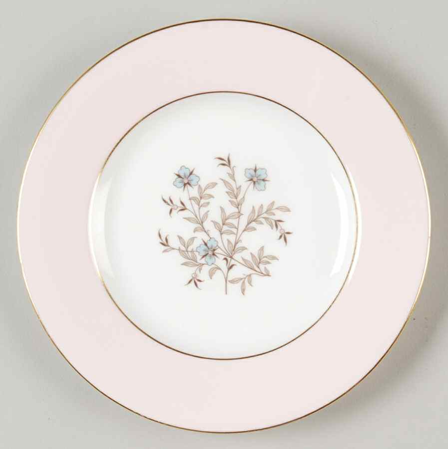 Twilight Pink Bread & Butter Plate by Minton-1