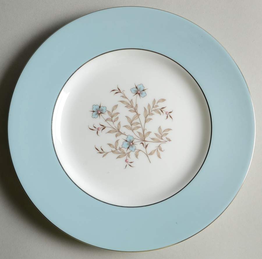 Twilight Turquoise Salad Plate by Minton-1