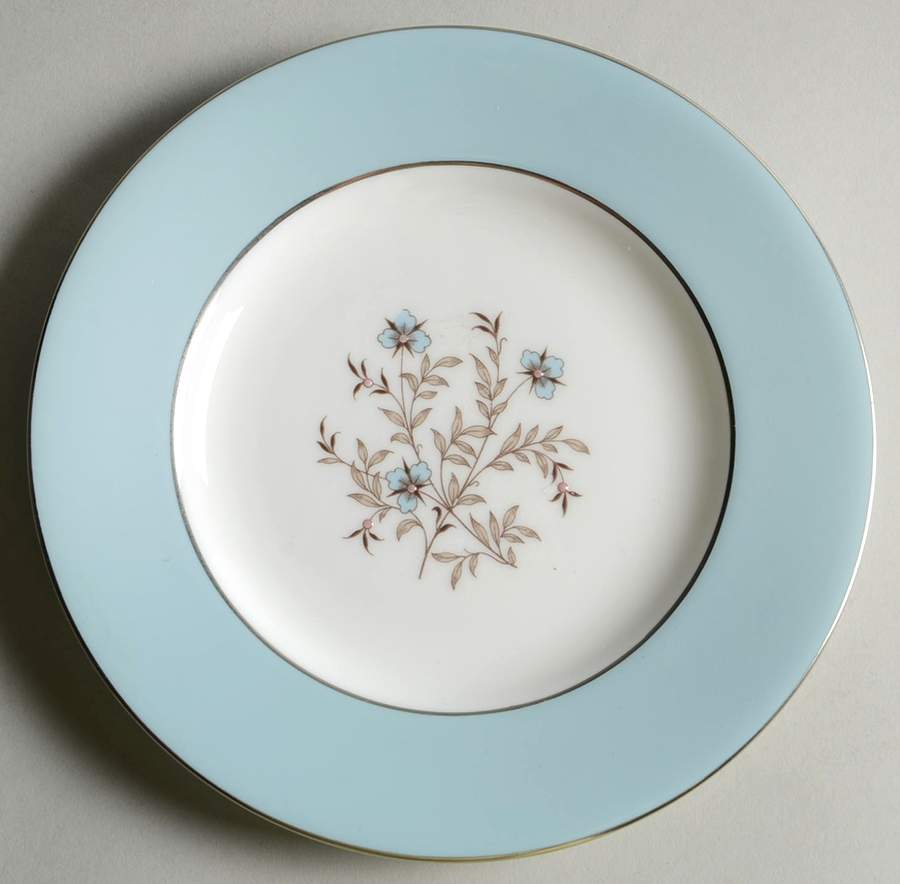 Twilight Turquoise Bread & Butter Plate by Minton-1