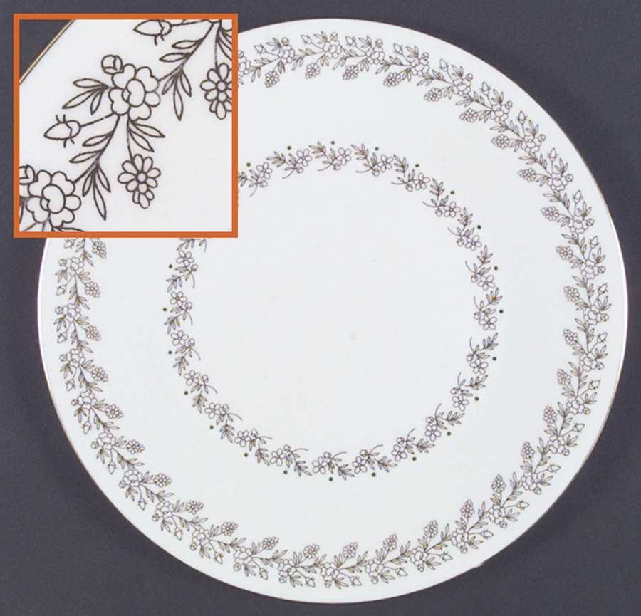Van Day Dinner Plate by Minton-1