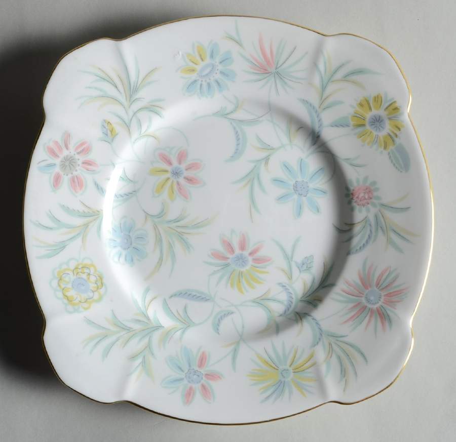 Vanessa Square Salad Plate by Minton-1