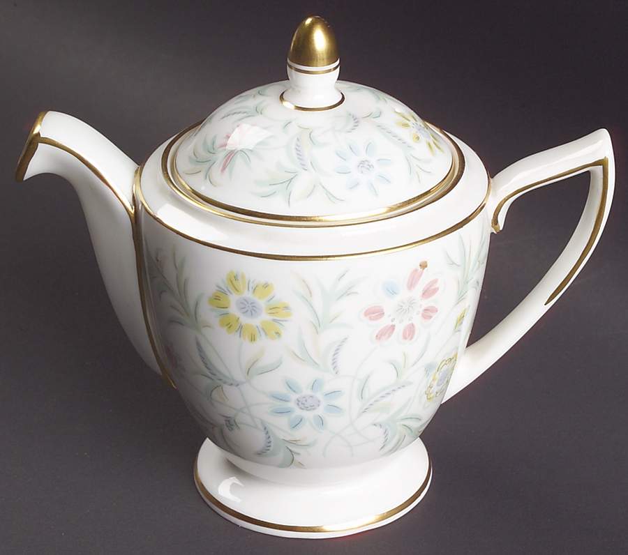 Vanessa Mini Teapot & Lid by Minton-1