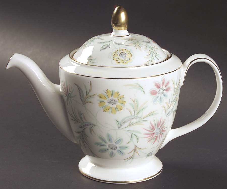 Vanessa Teapot & Lid by Minton-1