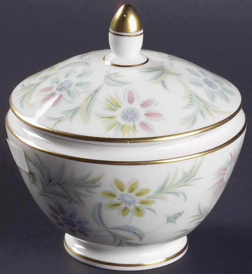 Vanessa Mini Sugar Bowl & Lid by Minton-1