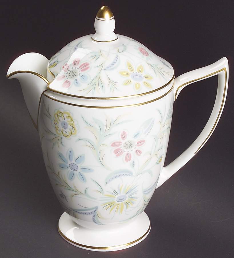 Vanessa Hot Water Jug & Lid by Minton-1