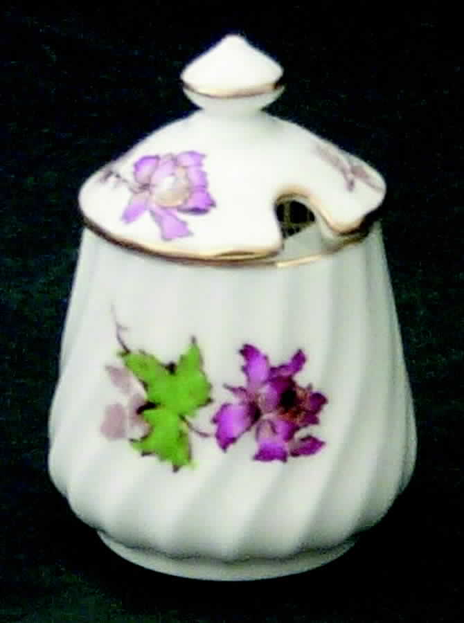 Vermont Mustard Jar & Lid by Minton-1