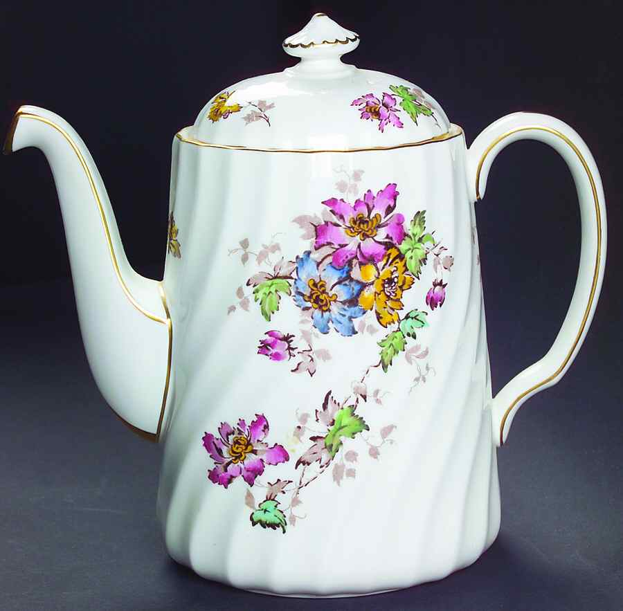 Vermont Coffee Pot & Lid by Minton-1