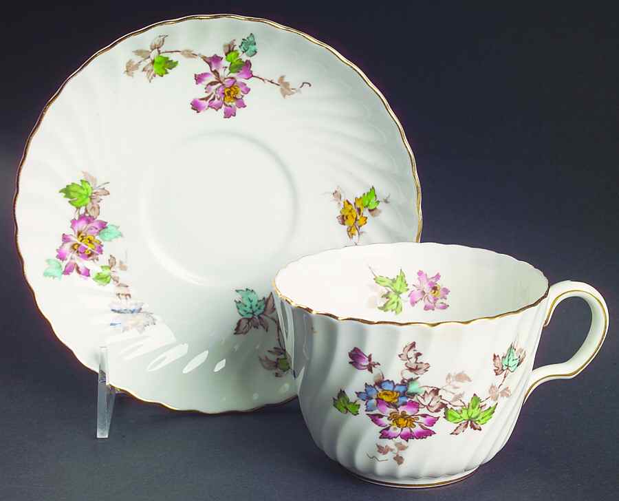 Vermont Oversized Cup & Saucer Set by Minton-1