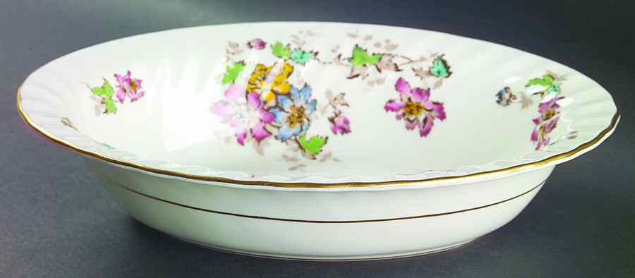 Vermont 10" Oval Vegetable Bowl by Minton-1