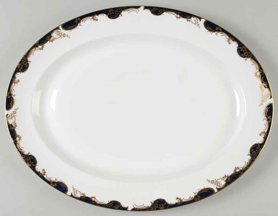 Versailles 16" Oval Serving Platter by Minton-1