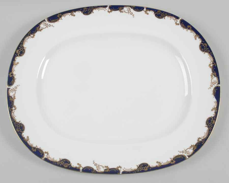 Versailles 16" Oval Serving Platter by Minton-1