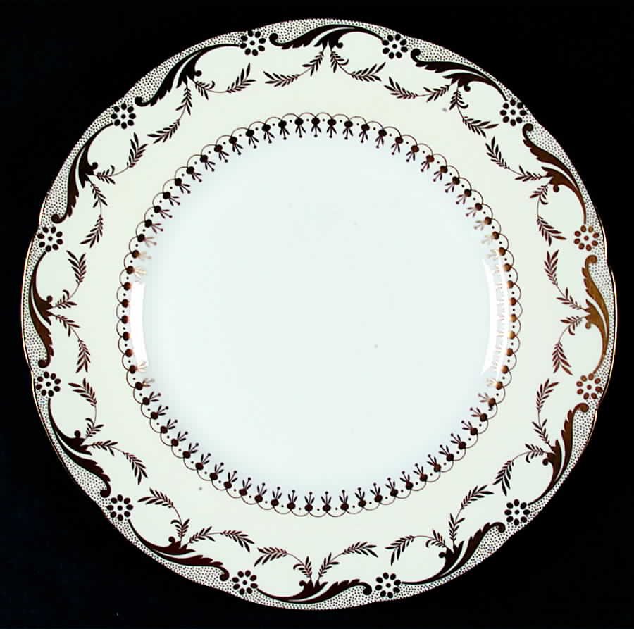 Victoria Ivory Dinner Plate by Minton-1
