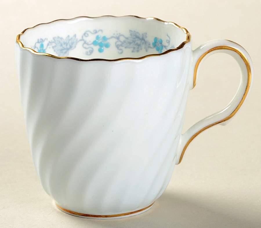 Vineyard Blue Flat Demitasse Cup by Minton-1