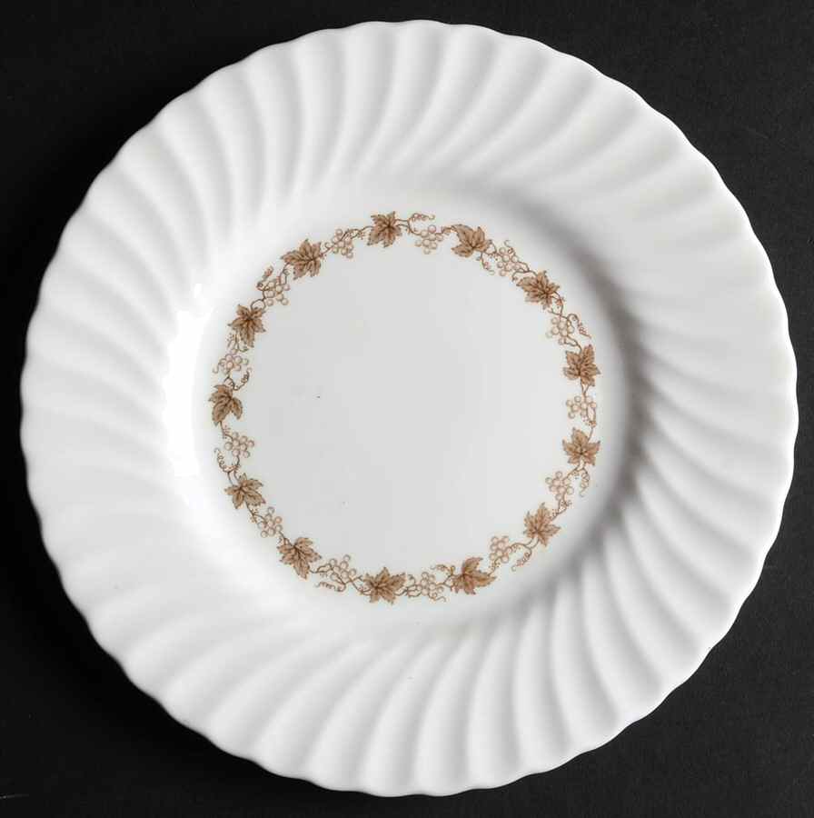 Vinyard White Luncheon Plate by Minton-1