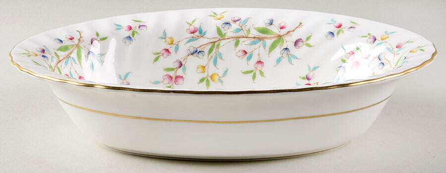 Virginia 10" Oval Vegetable Bowl by Minton-1