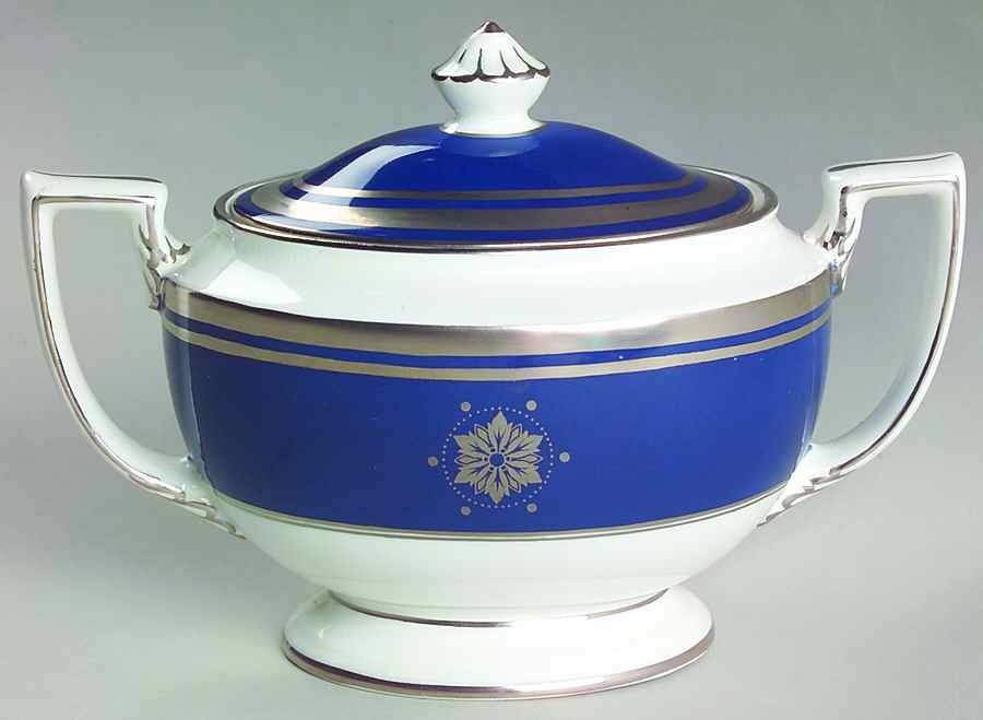 Washington Sugar Bowl & Lid by Minton-1