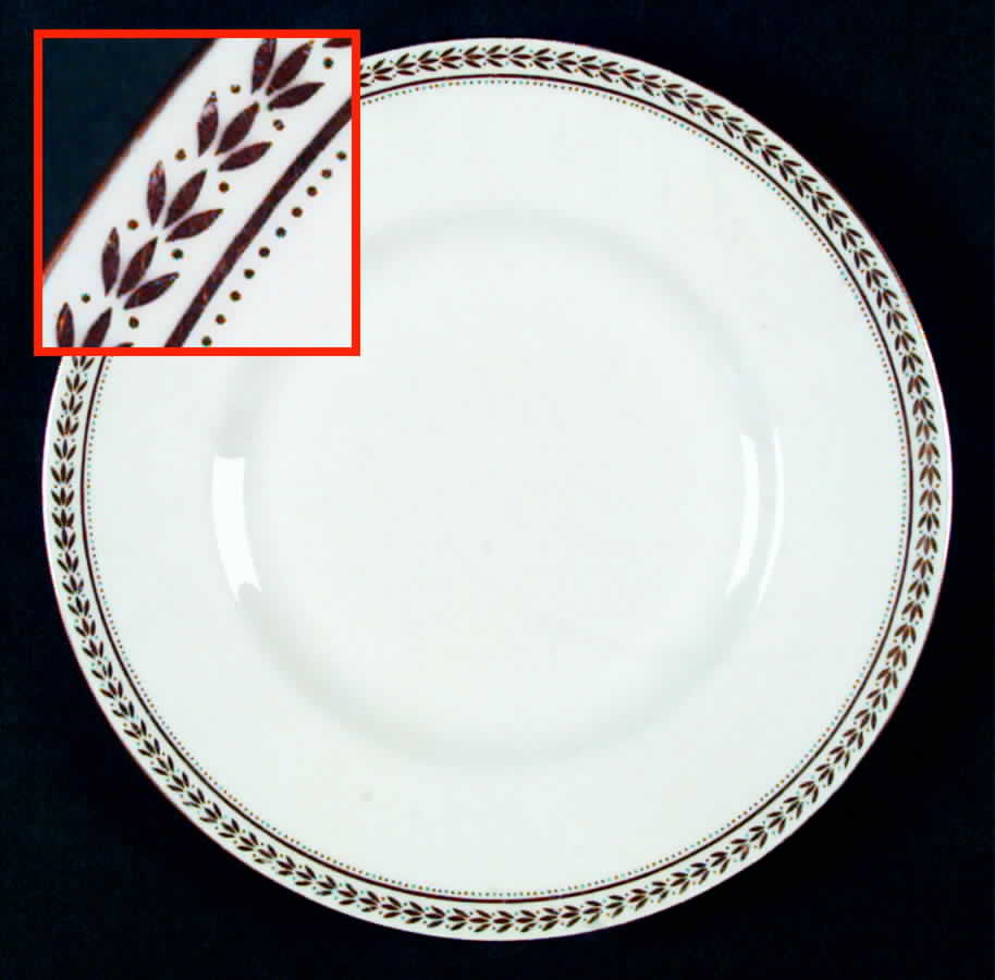 Wheatsheaf Luncheon Plate by Minton-1